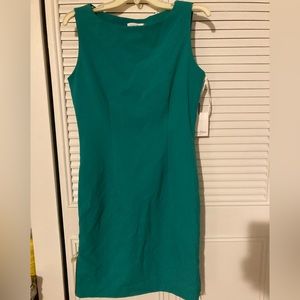 Turquoise Calvin Klein dress, size 6